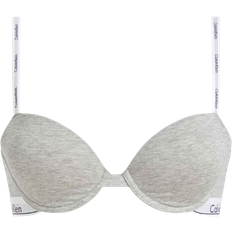 Calvin Klein Demi T-shirt Bra - Grey Heather