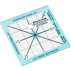 White Rulers Riley Blake Designs Trim It Square Ruler 2.5"
