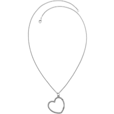 James Avery Changeable Heart Charm Necklace - Silver