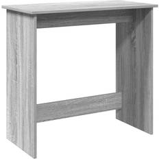 Grå - Træ Skrivebord vidaXL 860459 Grey Sonoma Skrivebord 40x80cm