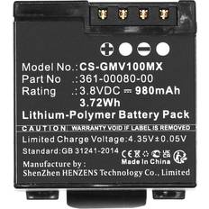 GPS-mottakere Garmin Batteri For Kamera Til Virb X