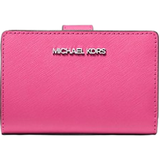 Pink Wallets & Key Holders Michael Kors Medium Saffiano Leather Wallet - Dragonfruit