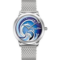 Thomas Sabo Uhren Thomas Sabo Ocean Vibes mit weißen Steinen Bicolor blau WA0392-201-209-33 MM