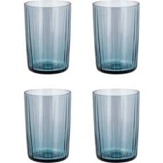 Blau Glas Bitz Kusintha Blue Drinking Glass 28cl 4pcs