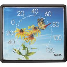 Thermometers, Hygrometers & Barometers Taylor Butterfly Dial Thermometer 12 x 14 in