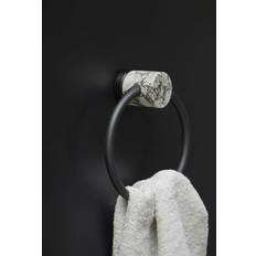 Blanc Porte-serviettes Hill Ceramic Aquanova Nero Håndklædering Hvid