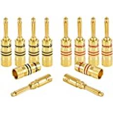 Poppstar 10 x High End Banankontakter