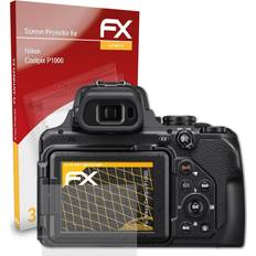 atFoliX 3x Screen Protection Film Nikon Coolpix P1000