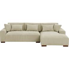 Wade Logan Asyiah Cream Sofa 114.5" 2pcs 3 Seater