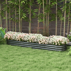 Arlmont & Co Metal Planter Box 12 H x 94.5 W x 25 D