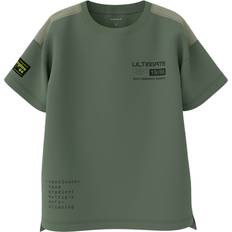 Name It Kid's Lauven Loose T-shirt - Laurel Wreath