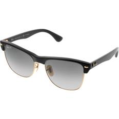 Ray-Ban Clubmaster Oversized Sunglasses - Black Polarized