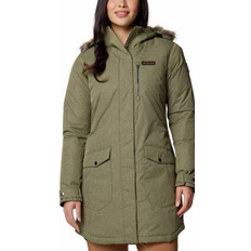 Columbia Jackets Columbia Women's Suttle Mountain Long Insulated Jacket - Stone Green