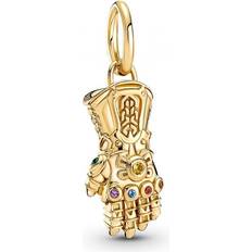 Infinity gauntlet Pandora Marvel The Avengers Infinity Gauntlet Dangle Charm - Gold/Multicolour