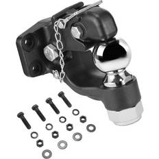 Vetokuulapäät VEVOR Pintle Hitch 2-5/16 Inch Mount Hitch Ball 2,5"-3" Lunette Ring 20000 lbs