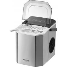 VEVOR Portable countertop ice maker 26lbs/24h self-cleaning with scoop basket home bar