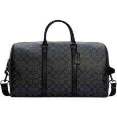 Canvas - Men Weekend Bags Coach Venturer Bag In Signature Canvas - Gunmetal/Charcoal/Black