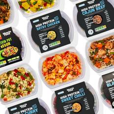 High Protein prepped pots 