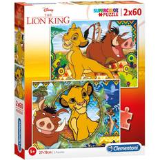 Clementoni Klassische Puzzles Clementoni Supercolor Disney Lion King 2x60 Pieces