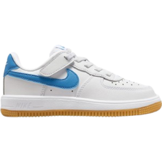 Nike 25 Scarpe da ginnastica Nike Force 1 Low EasyOn PSV - White/Gum Light Brown/Blue Beyond