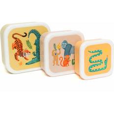 Lunch Box Set  Upside Down Animals