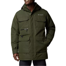 Detachable Hood - Parkas Jackets Columbia Men's Landroamer II Parka - Greenscape