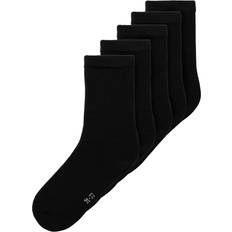 Polyamid Strømper Børnetøj Name It Socks 5-pack - Black (13222123)