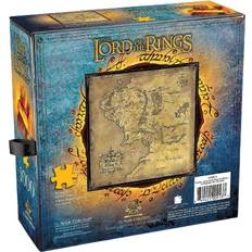The Noble Collection Sagan Om Ringen Karta över Middle Earth 1000 Bitar