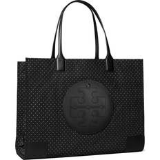 Black Handbags Tory Burch Ella Printed Tote Bag - Polka Dot