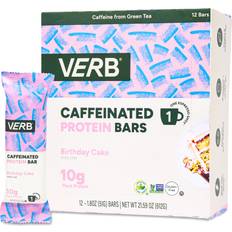 Verb Caffeinated Protein Bars Birthday Cake 12 ct