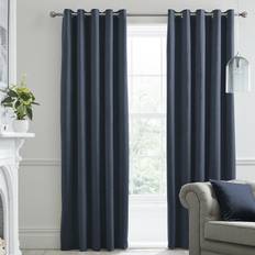 Gardiner & Tillbehör B&Q Montrose Velvet Blackout-Coated Pair 229x183cm