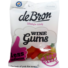 De Bron Sugar Free Wine Gums 100g 1pack