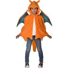 Tenues de soirée Amscan déguisement pokémon dracaufeu cape orange enfant 9/11 ans orange 9909058