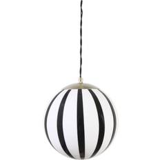 Strömshaga Taklampor Strömshaga Alba Black/White Pendellampa ∅ 21cm