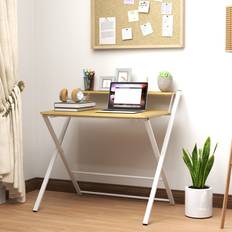 Gold Writing Desks Borough Wharf Annelieke Rectangle 86Cm W Writing Desk