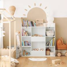 Latitude Run Lakesa Bookcase 106cm White