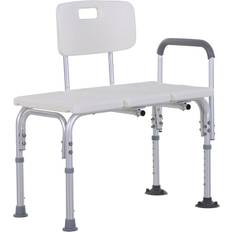 White Shower Stools Symple Stuff Brookport 79cm Plastic Shower Bench