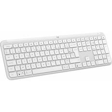 Logitech Signature Slim K950 Tangentbord Vit