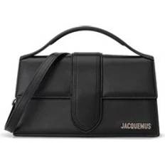 Tasker Jacquemus Black Leather Handbag - Black