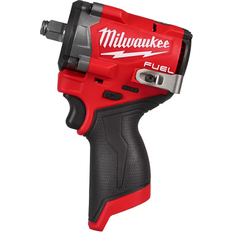 Impact Wrenches Milwaukee 2563-20 1/2" stubby impact wrench design most powerful 2024 gen 2 Red