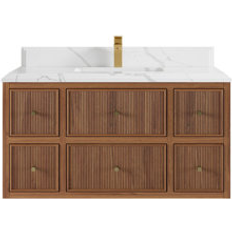Willow Collections Sonoma Floating 42 Inch Single Bathroom Vanity
