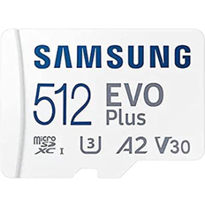 Samsung evo plus Samsung Samsung Evo Plus microSD SDXC U3 Class 10 A2 Memory Card 512GB