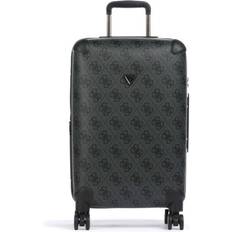 Guess Suitcases Guess Berta Maxi 4G Spinner 4 Wheels Anthracite