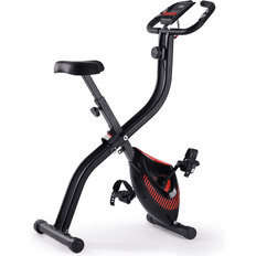 Naipo Bestvp, Exercise Bike Folding Stationary Bike Recumbent Exercise Bike Machine Home with LCD Monitor Phone Holder Portable