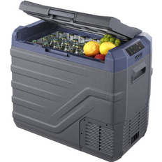 Fridges VEVOR 47 Cubic Feet Mini Fridge 22 x 26 x 17 in Black, Gray