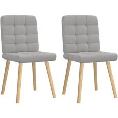 vidaXL 4101100 Cloud Grey Köksstol 86cm 2st