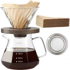 Lalord Pour Over Coffee Maker 0.6L Transparent