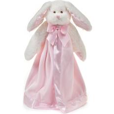 Polyester Comforter Blankets Bearington Baby Bunny Snuggler Plush Stuffed Animal Security Blanket