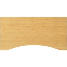 vidaXL Til Skrivebord 100 x 50 x 1.5 cm Bambus Bordplade 50x100cm