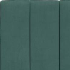 VidaXL Sengepakker vidaXL Bett Mit Matratze Dunkelgrün 90x200 cm Samt Betten-Sets